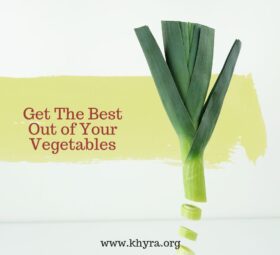 Preparing Your Veggies Right