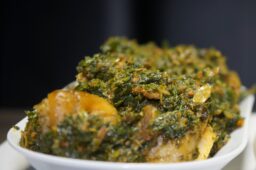 Efo Riro with Cauliflower Rice: Weight loss Recipe
