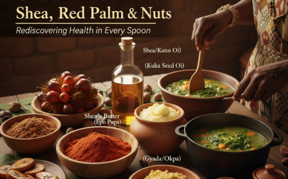 Good African Fats: Shea, Red Palm & Nuts for Health