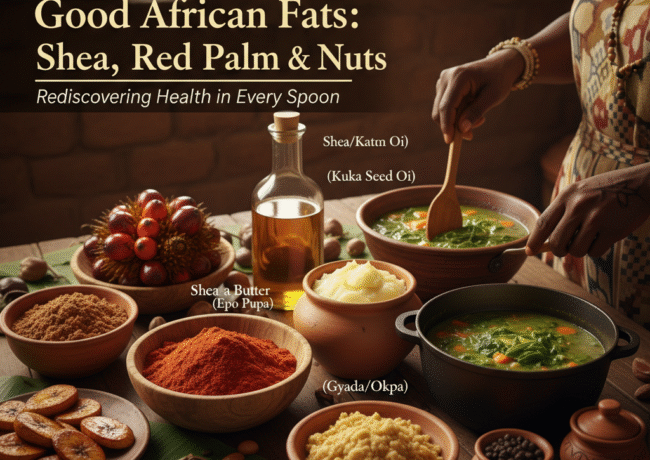 Good African Fats: Shea, Red Palm & Nuts for Health