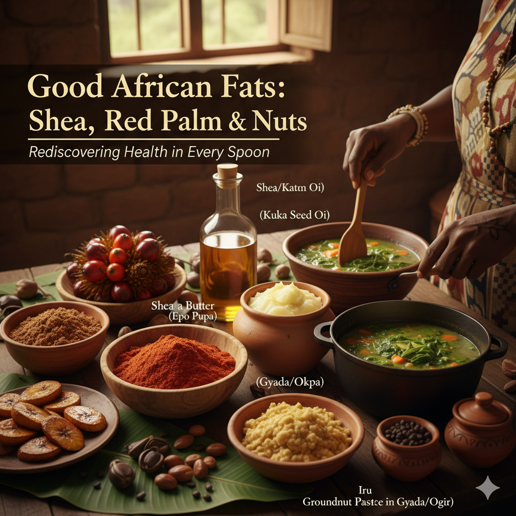 Good African Fats: Shea, Red Palm & Nuts for Health