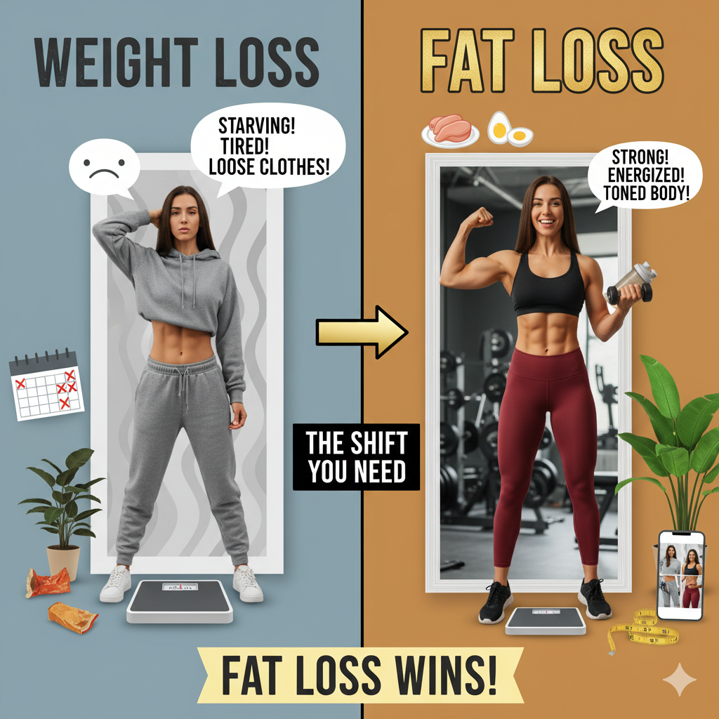 Fat Loss vs Weight Loss: Know the Difference or Waste Time