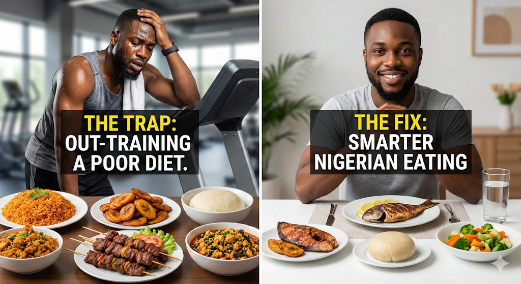 Why You Can’t Out-Train a Nigerian Diet (And How to Fix It)