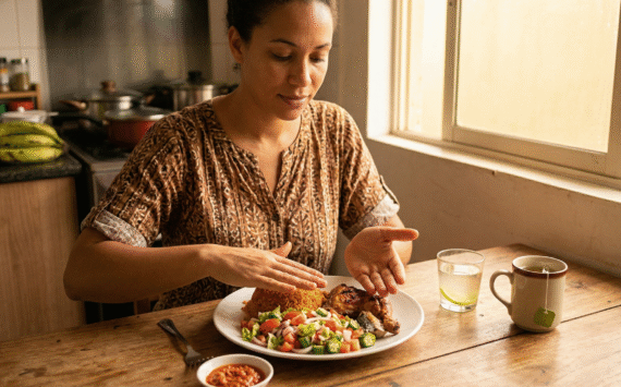 Master Portion Control with the African Palm-and-Plate Rule