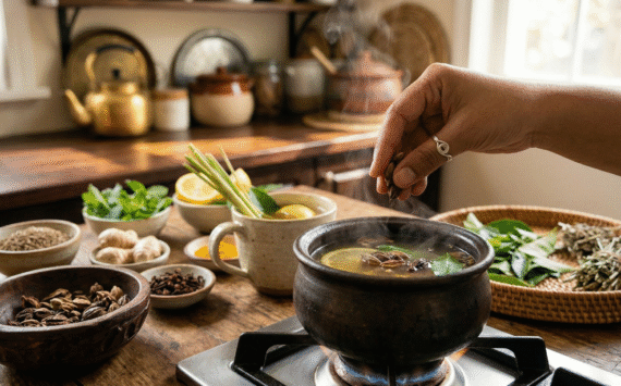 How to Make the ‘Spice-and-Sip Detox Broth’ for Bloating