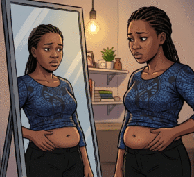 Why Nigerians Gain Belly Fat After 25 & How to Lose It