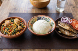 Calories in Swallow: Eba, Amala, Semo & Fufu for Weight Loss